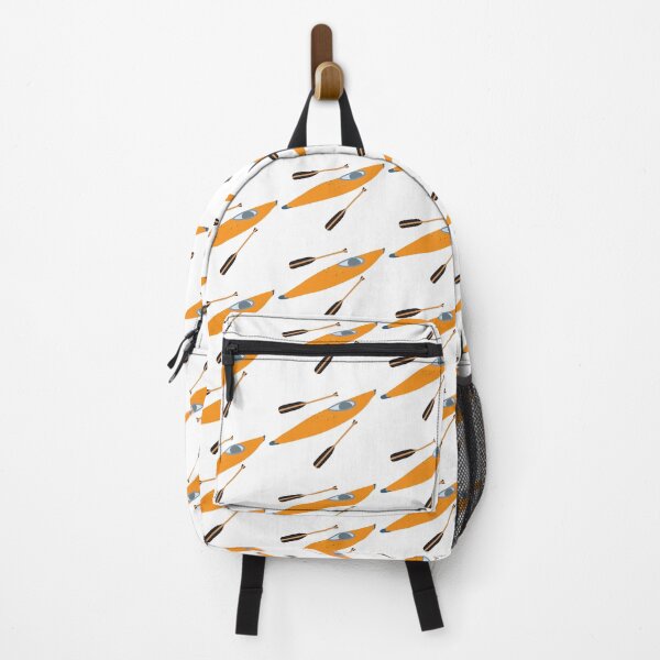 Item preview, Orange Kayak with Oars designed and sold by idovedesign.