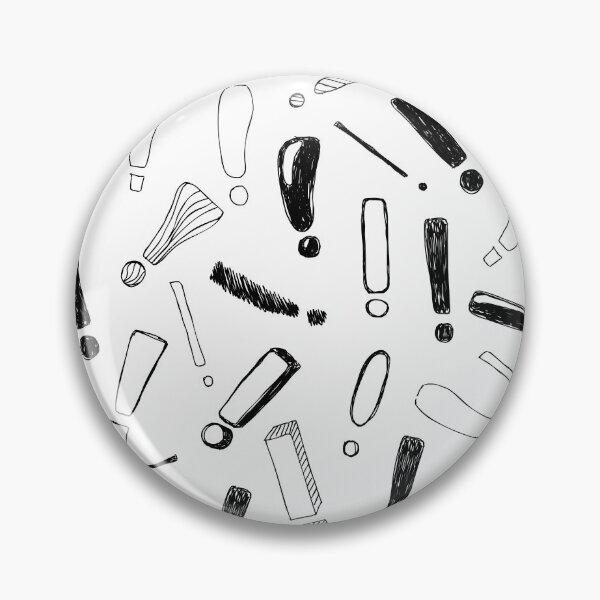 Item preview, Seamless pattern with hand drawn doodle exclamations marks. designed and sold by Yevheniia Hulinska.