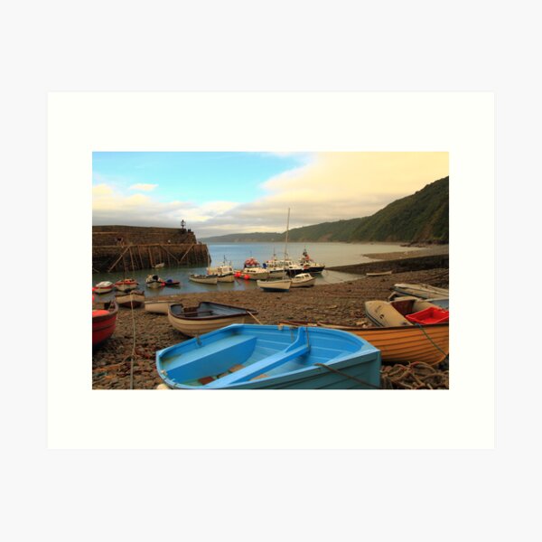 Item preview, Clovelly Harbour designed and sold by Paul Bettison.
