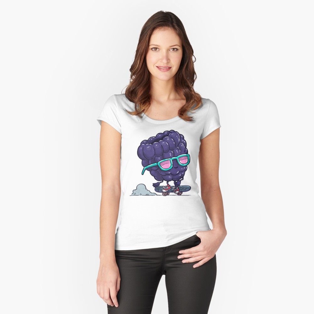 Item preview, Fitted Scoop T-Shirt designed and sold by nickv47.