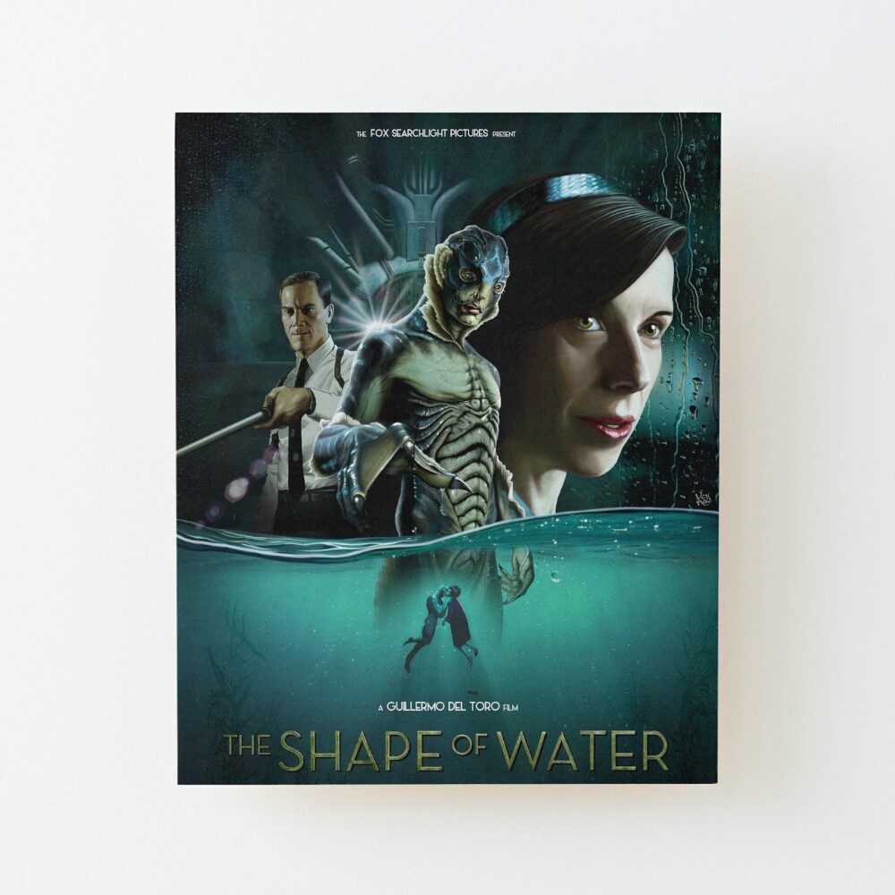 THE SHAPE OF WATER outlet SIGNED X'S 2 POSTER