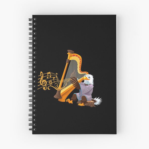 Item preview, Eagle Playing A Harp  designed and sold by joabaj.