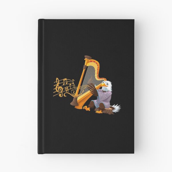 Item preview, Eagle Playing A Harp  designed and sold by joabaj.