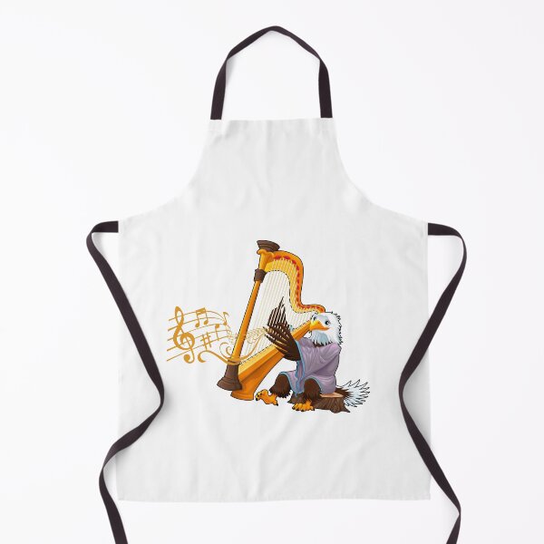 Item preview, Eagle Playing A Harp designed and sold by joabaj.