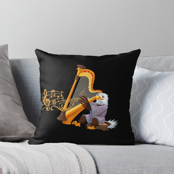 Item preview, Eagle Playing A Harp  designed and sold by joabaj.