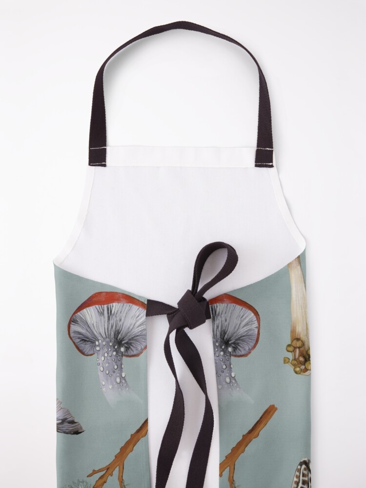 Alternate view of Mushroom Forest Collecting Party Apron