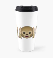 Emoji - See No Evil, Hear No Evil, Speak No Evil Travel Mug