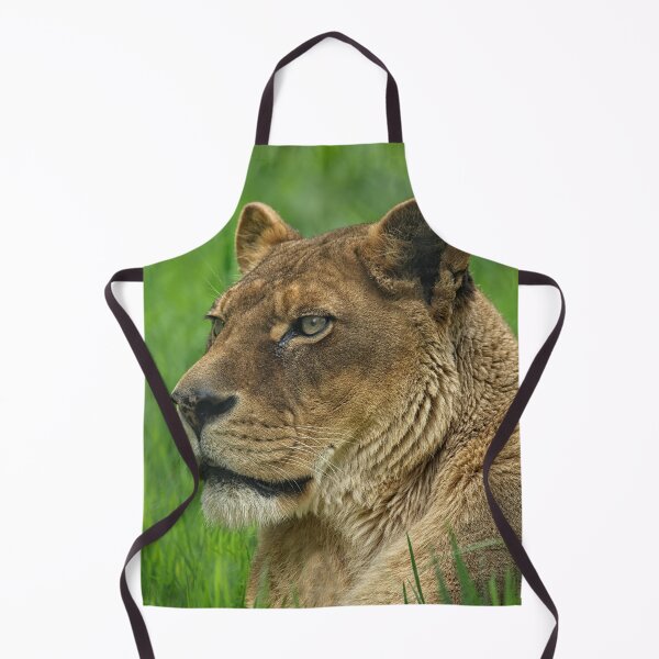 Item preview, Lioness Portrait designed and sold by rawshutterbug.