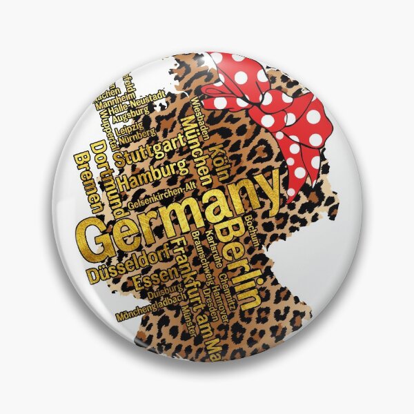 Item preview, Germany Leopard Map designed and sold by autlu.