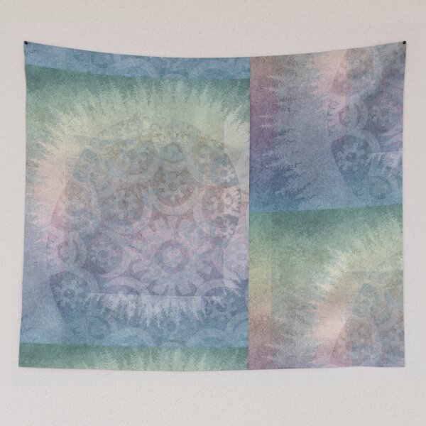 Item preview, Prayer for Harmony among all Humanity and Earth in grunge pastel designed and sold by WatersEdgeGal.