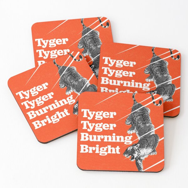 Item preview, Tyger Tyger Burning Bright William Blake Illustration designed and sold by oliviasylvia.