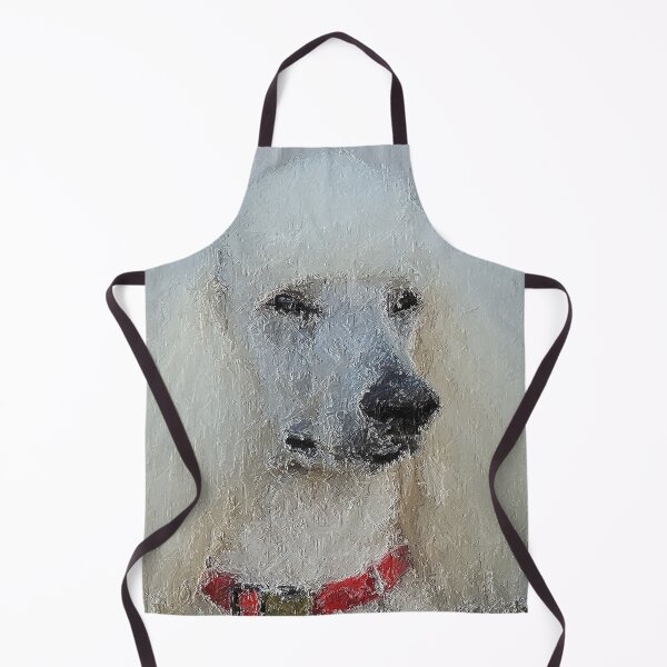 Item preview, White Standard Poodle designed and sold by ThePoodleandCo.