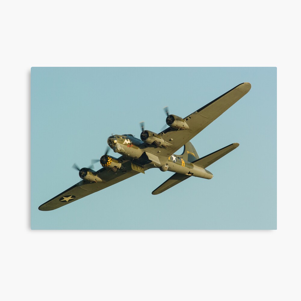 WW2 US Bomber Boeing B-17 Poster
