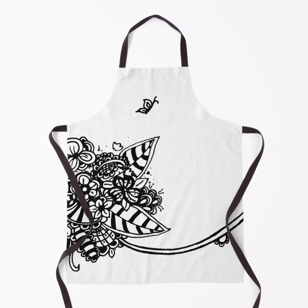 Item preview, Summer Flower - Black (Zentangle/ Doodle/ Mandala) designed and sold by CreativityRoams.