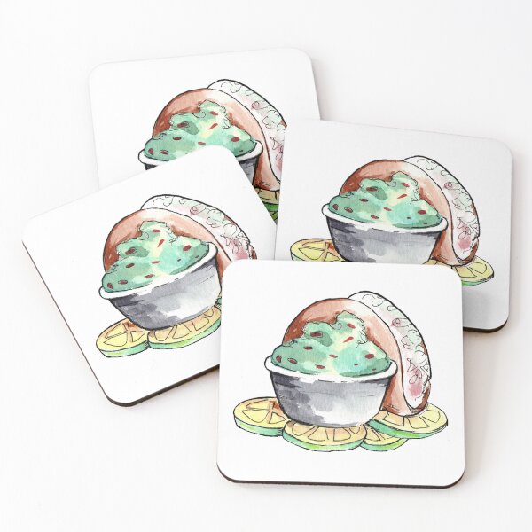 Artikelvorschau, Guacamole Aquarell entworfen und verkauft von autlu.