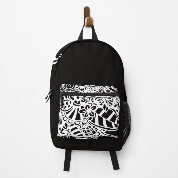 Item preview, Summer Flower - Black (Zentangle/ Doodle/ Mandala) designed and sold by CreativityRoams.