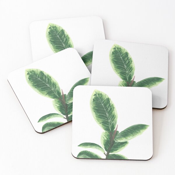 Item preview, Rubber Plant Painting designed and sold by Natalia Burgess.
