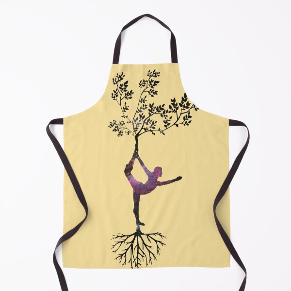 Item preview, Yoga Woman Tree Roots - Natraja Pose designed and sold by GoldyMaster07.