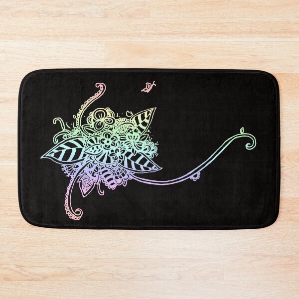Item preview, Summer Flower - Pastel Rainbow (Zentangle/ Doodle/ Mandala) designed and sold by CreativityRoams.