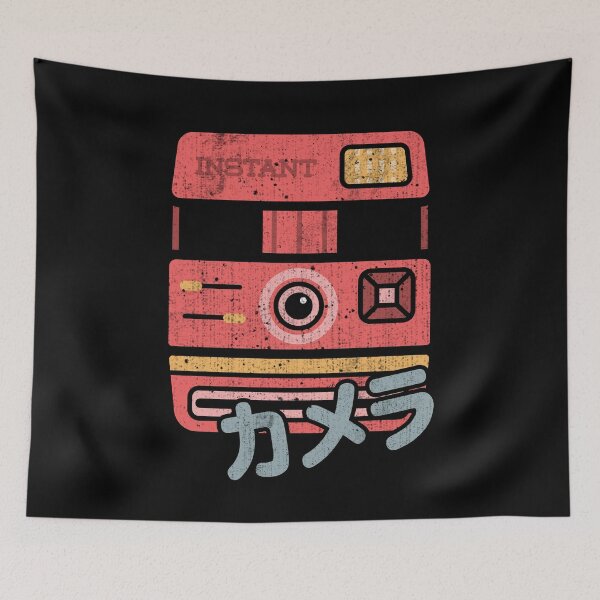 Item preview, Retro Japanese Analog Vintage Instant Photo Camera designed and sold by T-Junkie.