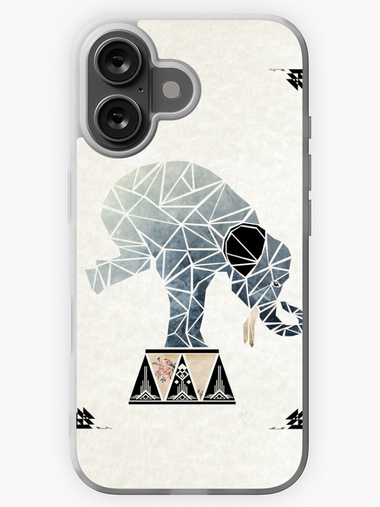 Thumbnail 1 of 5, iPhone Case, elephant circus designed and sold by Manoou.