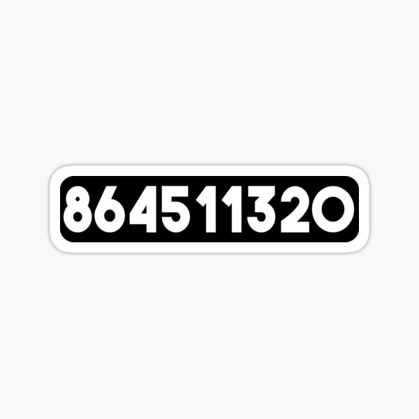 864511320 Sticker