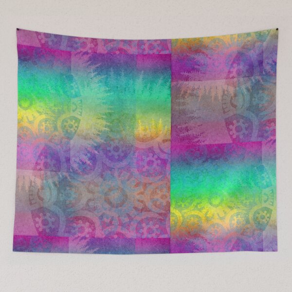 Item preview, Prayer for Harmony among all Humanity and Earth in grunge bold designed and sold by WatersEdgeGal.