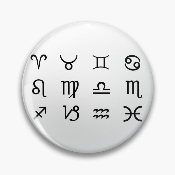 Item preview, Astrology Zodiac Symbols Sticker Pack designed and sold by artsydoodles.