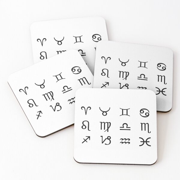Item preview, Astrology Zodiac Symbols Sticker Pack designed and sold by artsydoodles.