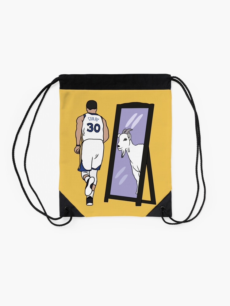 Alternate view of Steph Curry Mirror GOAT Drawstring Bag