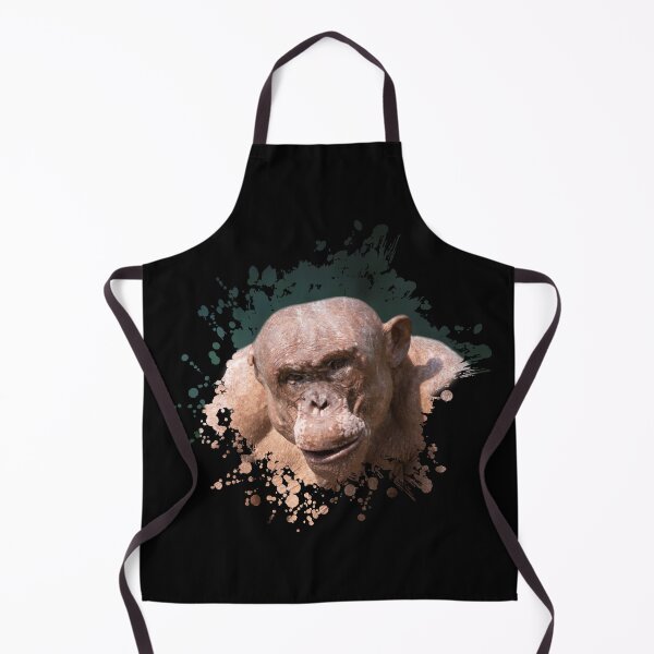 Item preview, Muscular Jambo The Hairless Chimp (Splatter Design) designed and sold by rawshutterbug.