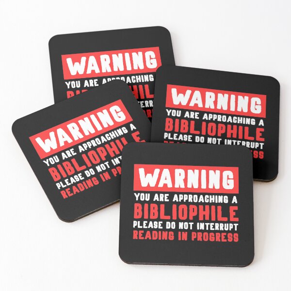 Item preview, Warning Bibliophile designed and sold by teamasthers.