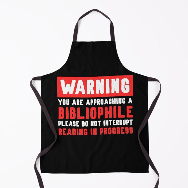 Item preview, Warning Bibliophile designed and sold by teamasthers.