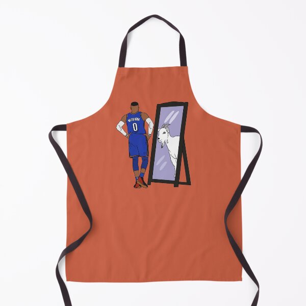 Item preview, Russell Westbrook Mirror GOAT (Oklahoma City) designed and sold by RatTrapTees.