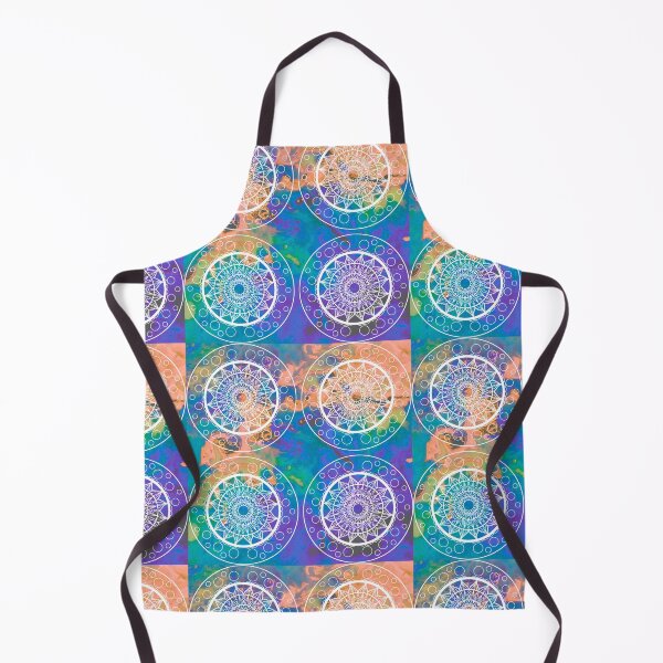 Item preview, Mandala Orange and Purple Swirl designed and sold by danitacreate.