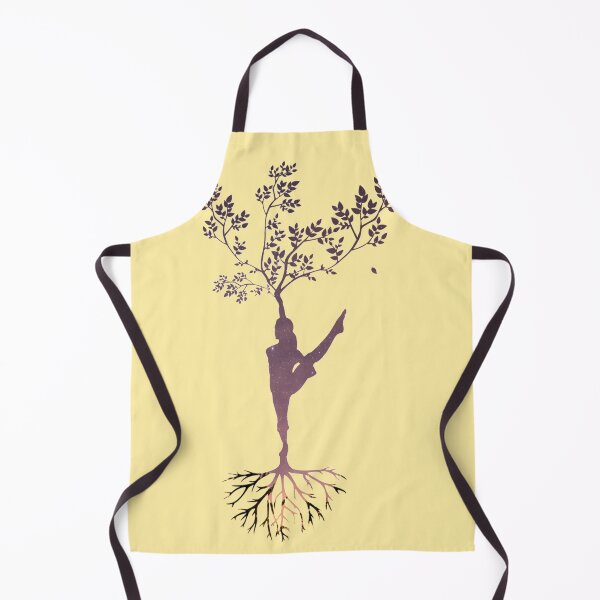 Item preview, Yoga Woman Tree Roots - Bird of Paradise Pose designed and sold by GoldyMaster07.