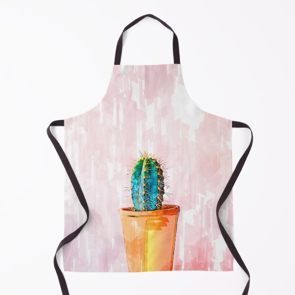 Item preview, Minimal Mini Cactus In Pot designed and sold by ColortrixArt.