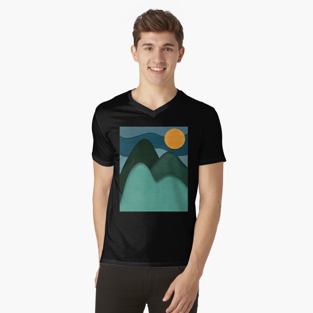 Item preview, V-Neck T-Shirt designed and sold by alttring.