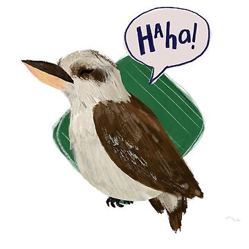 Artwork thumbnail, Haha Kookaburra by ddanyen