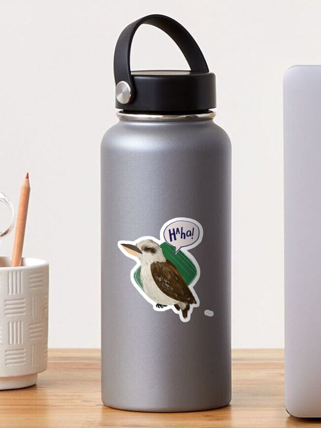 Thumbnail 1 of 3, Sticker, Haha Kookaburra designed and sold by ddanyen.