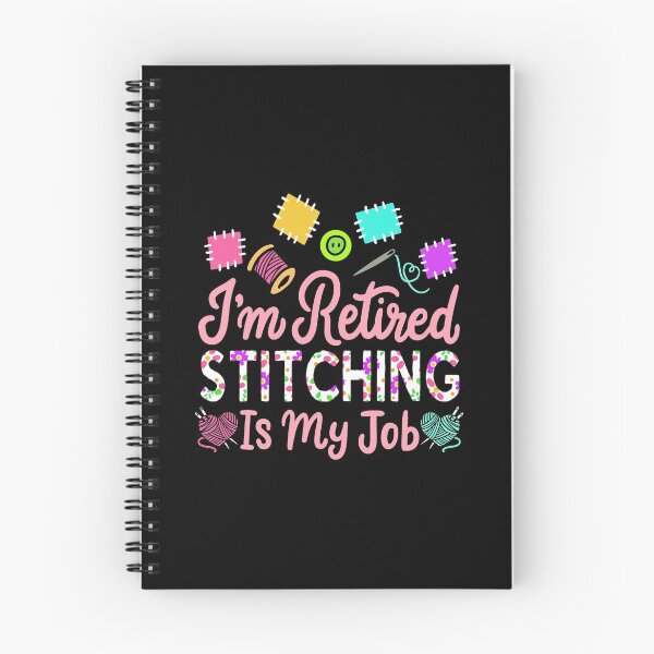Item preview, I'm Retired Stitching Is My Job Retirement Gift designed and sold by haselshirt.