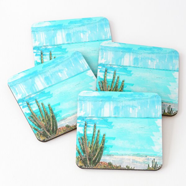 Item preview, Cactus By The Seaside designed and sold by ColortrixArt.