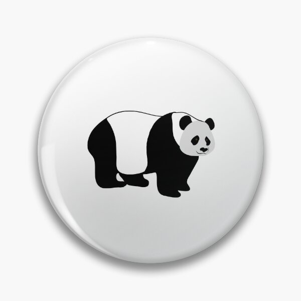Item preview, cute black and white panda designed and sold by Beardeddragon13.