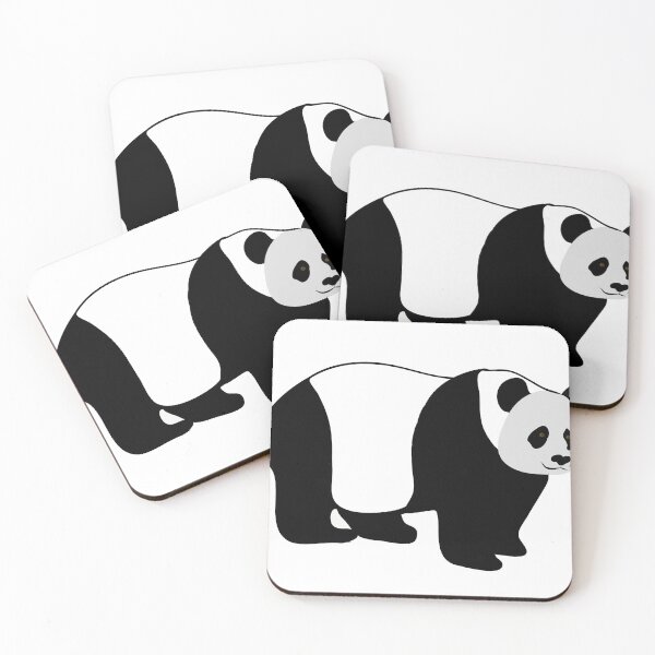 Item preview, cute black and white panda designed and sold by Beardeddragon13.