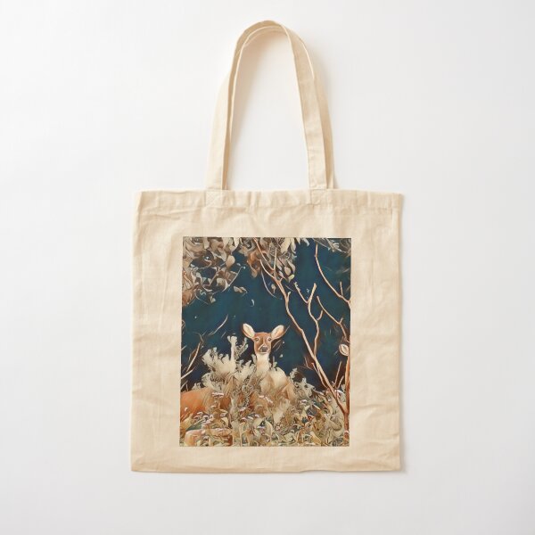 Woodland Friends Cotton Tote Bag