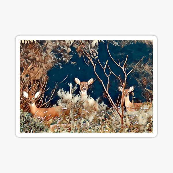 Woodland Friends Sticker