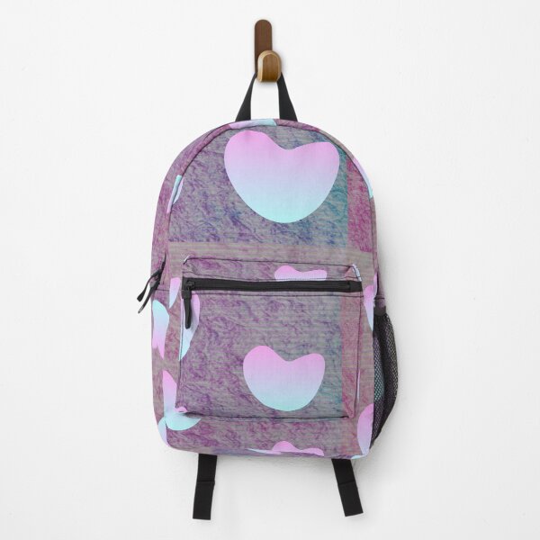 Item preview, 2 colour hearts on purple backround pattern designed and sold by Delicarte.
