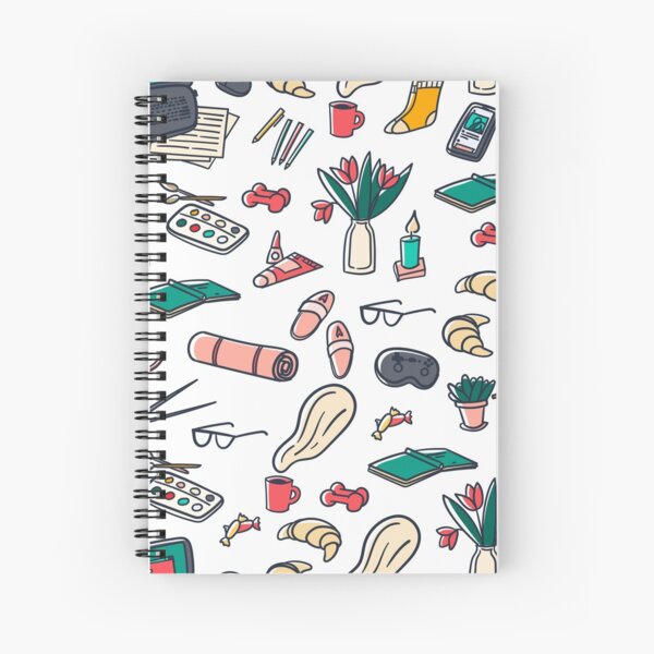 Hobby pattern. Spiral Notebook