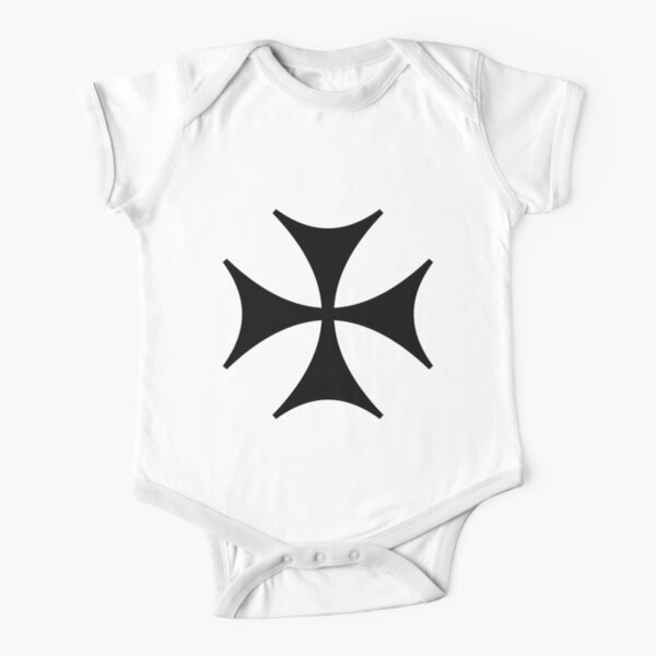 Bolnisi cross, Maltese cross Short Sleeve Baby One-Piece