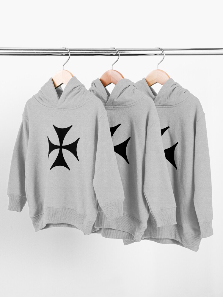 Alternate view of Bolnisi cross, Maltese cross Toddler Pullover Hoodie